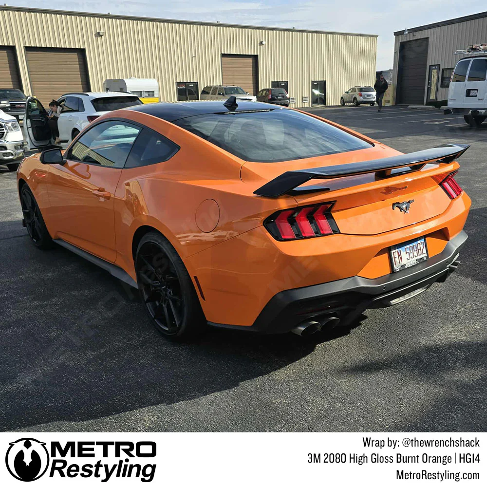 3M 2080 High Gloss Burnt Orange Vinyl Wrap | HG14 - Image 9
