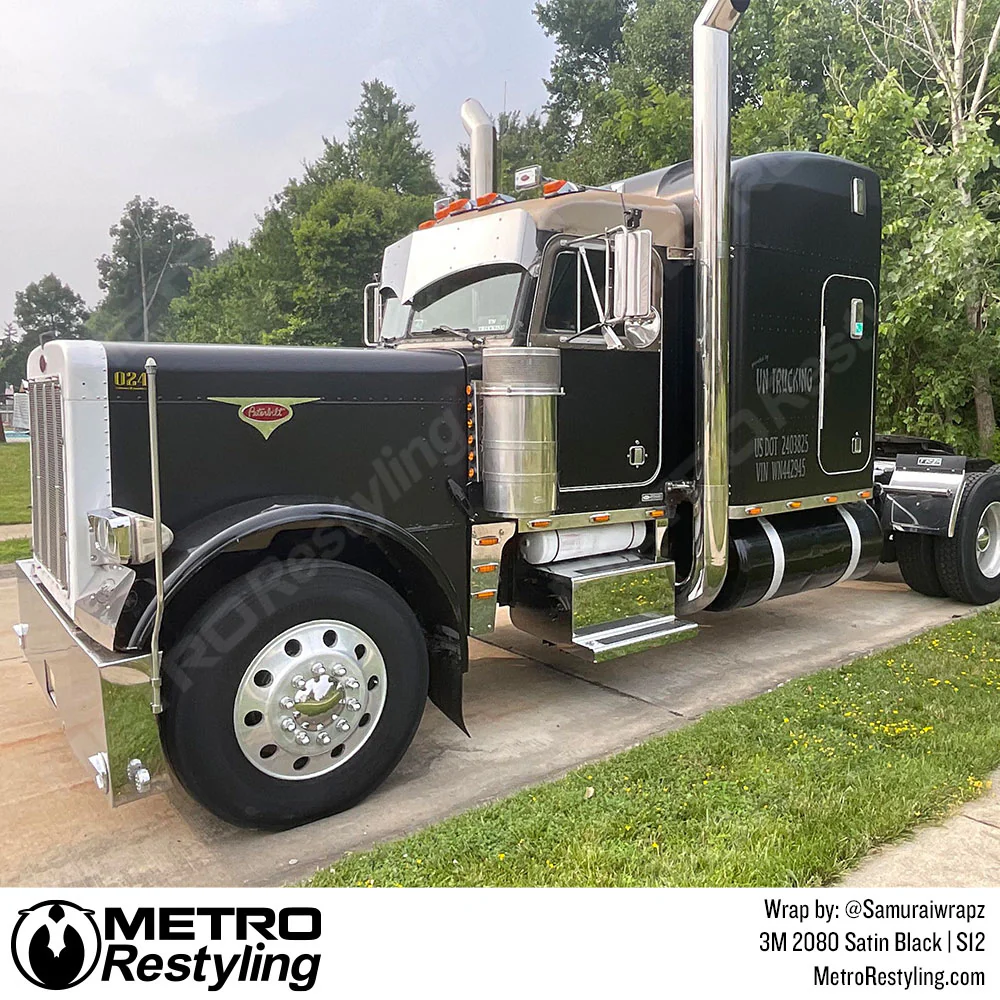 3M 2080 Satin Black Vinyl Wrap | S12 - Image 36