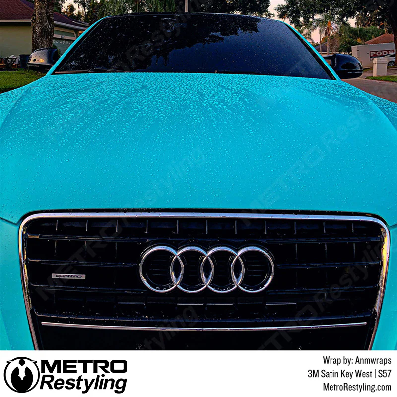3M 2080 Satin Key West Vinyl Wrap | S57 - Image 21