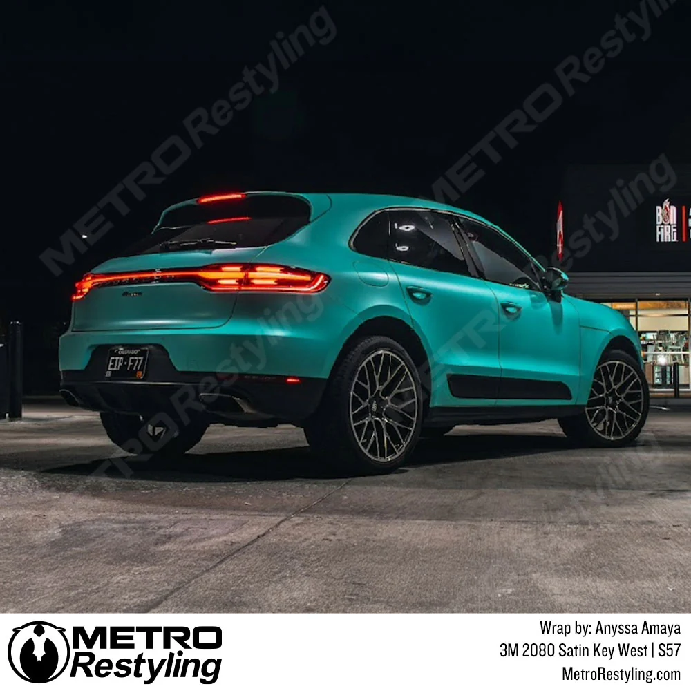 3M 2080 Satin Key West Vinyl Wrap | S57 - Image 31
