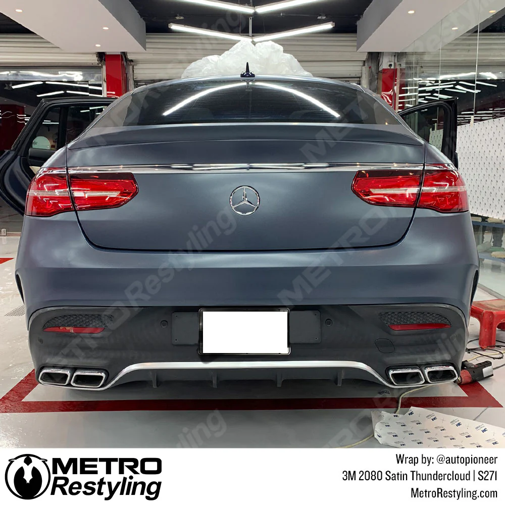 3M 2080 Satin Thundercloud Vinyl Wrap | S271 - Image 10