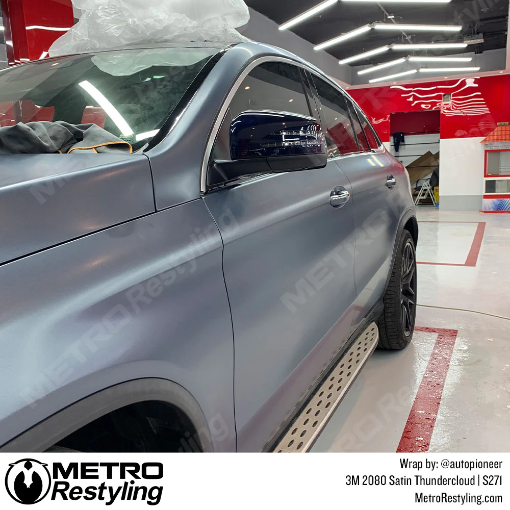 3M 2080 Satin Thundercloud Vinyl Wrap | S271 - Image 11