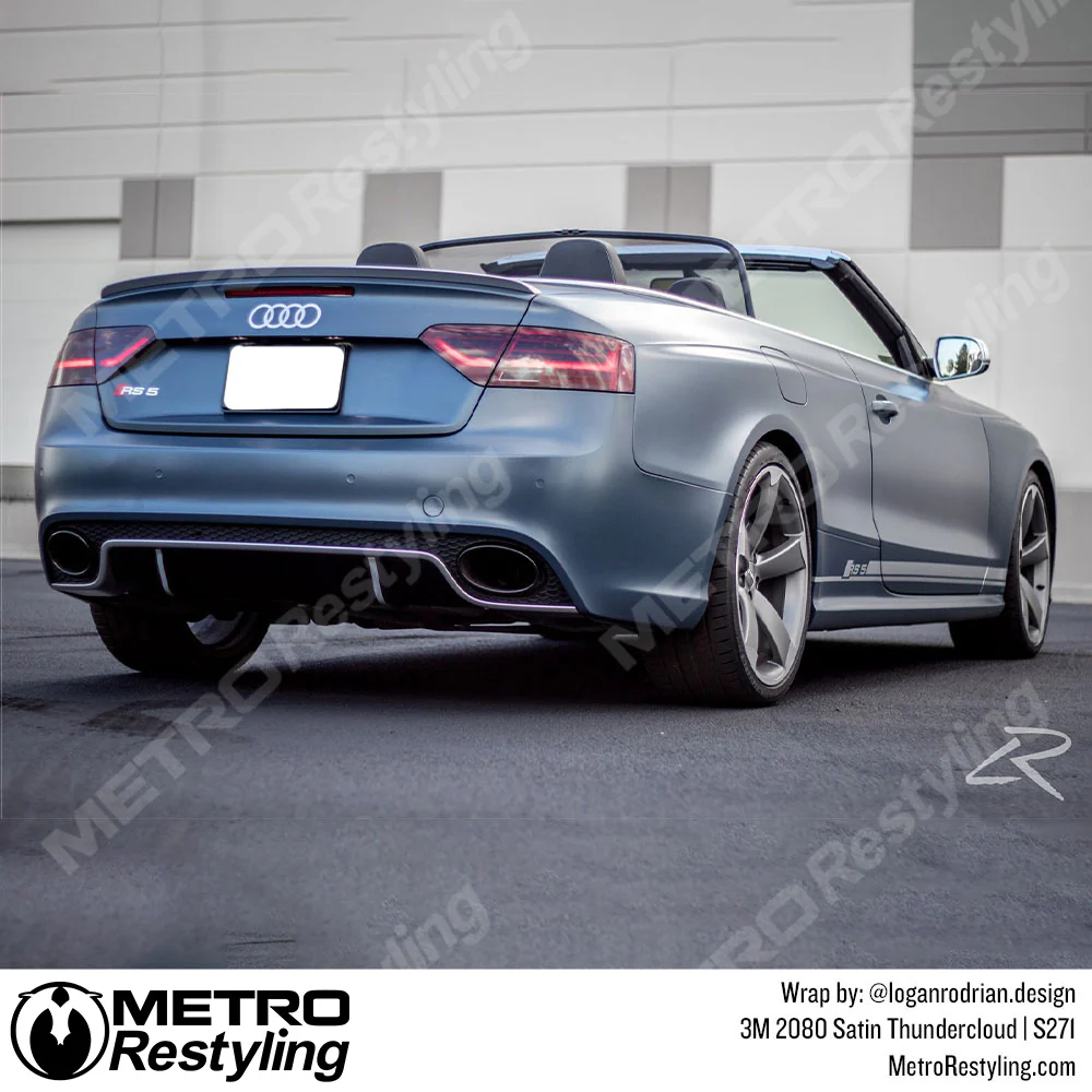 3M 2080 Satin Thundercloud Vinyl Wrap | S271 - Image 12