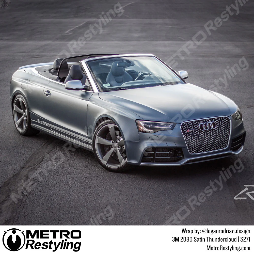 3M 2080 Satin Thundercloud Vinyl Wrap | S271 - Image 13