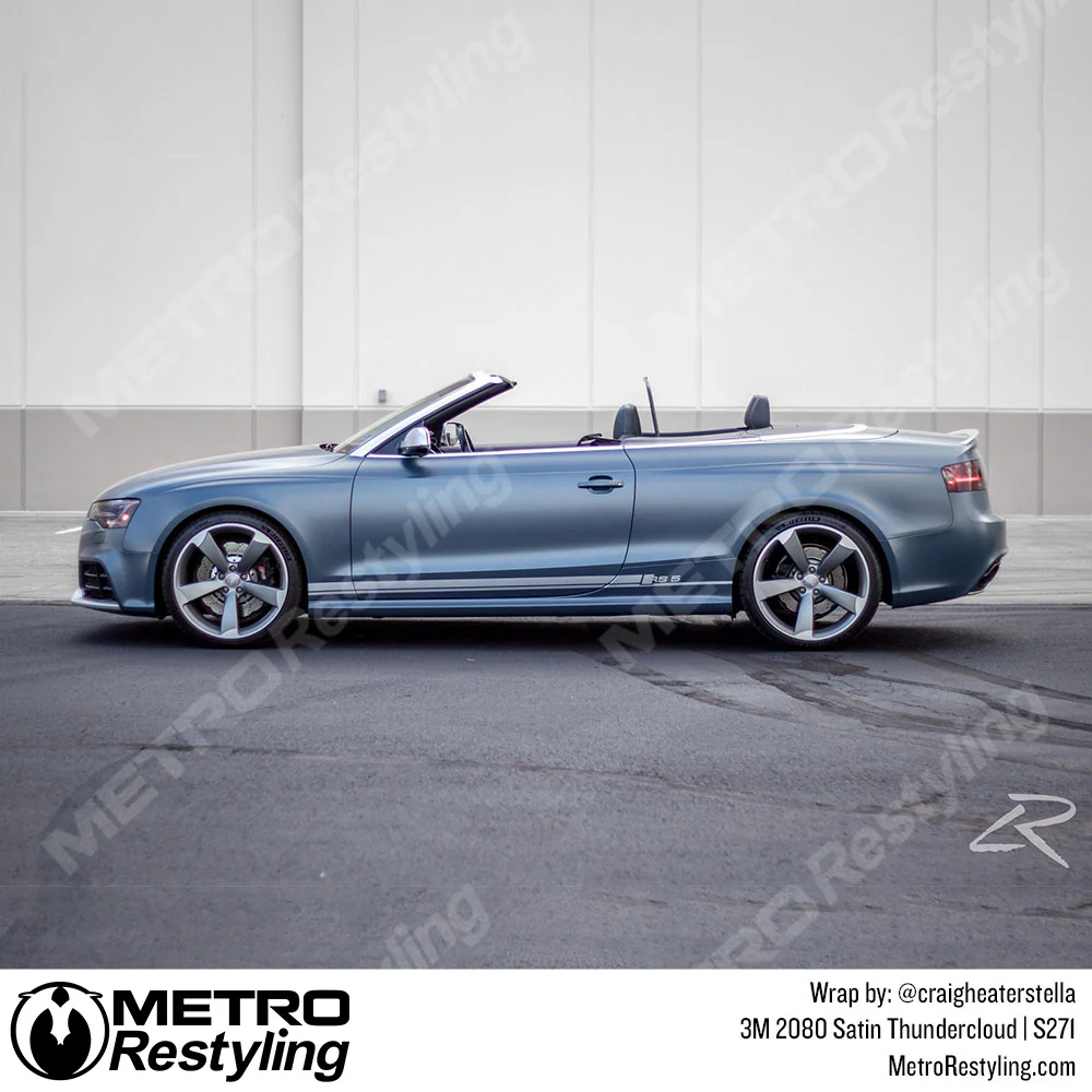 3M 2080 Satin Thundercloud Vinyl Wrap | S271 - Image 14