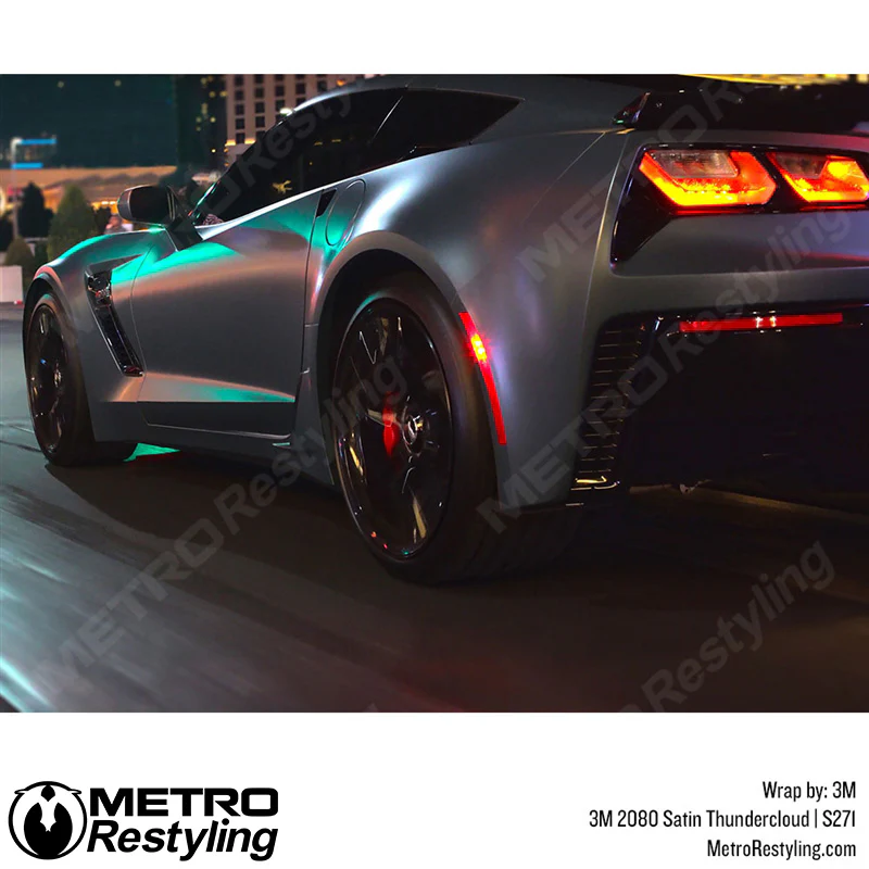 3M 2080 Satin Thundercloud Vinyl Wrap | S271 - Image 16