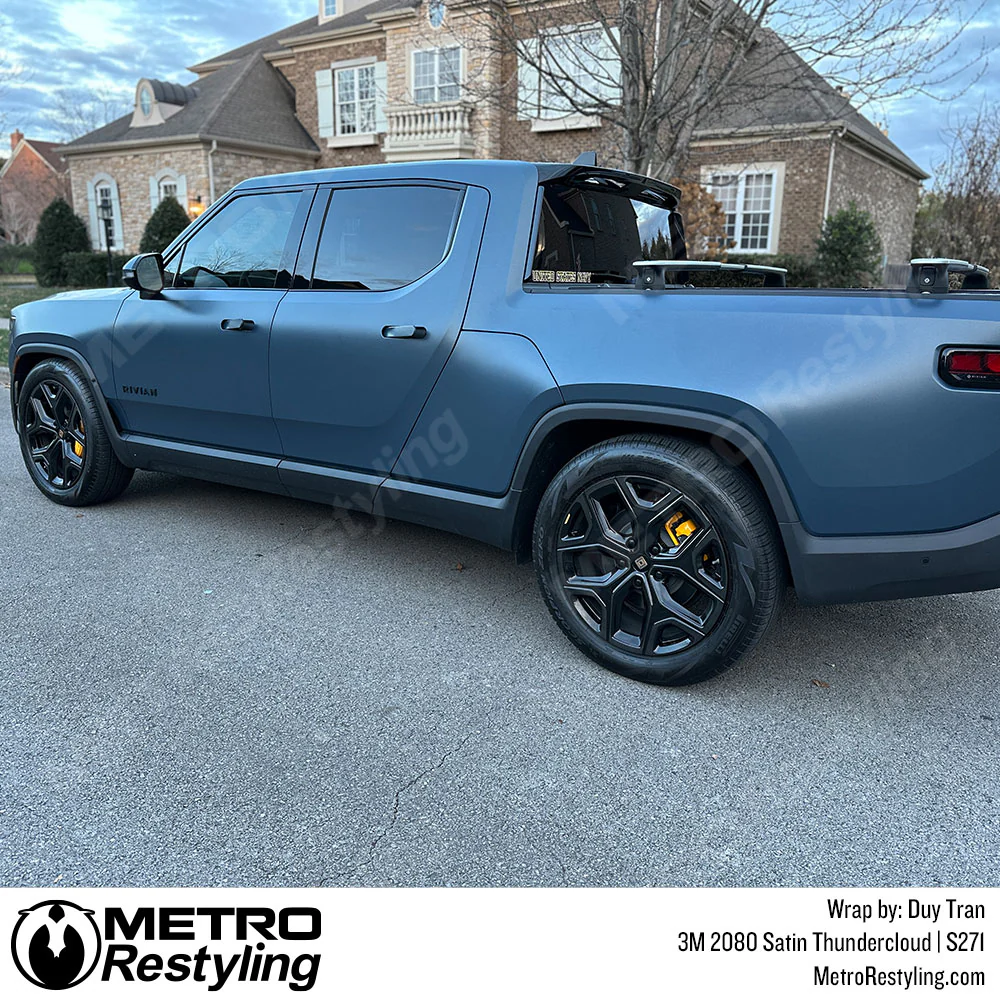 3M 2080 Satin Thundercloud Vinyl Wrap | S271 - Image 18