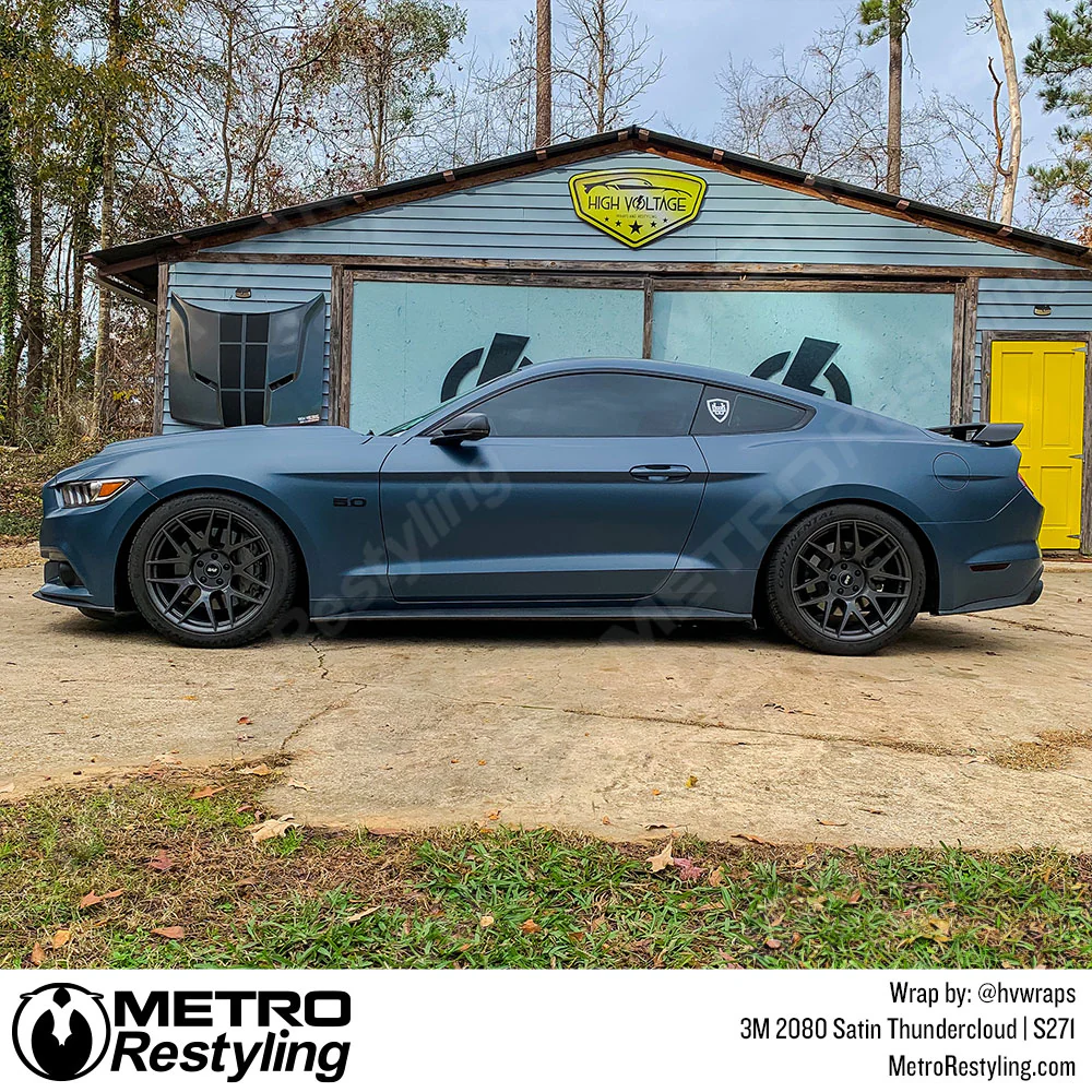 3M 2080 Satin Thundercloud Vinyl Wrap | S271 - Image 20