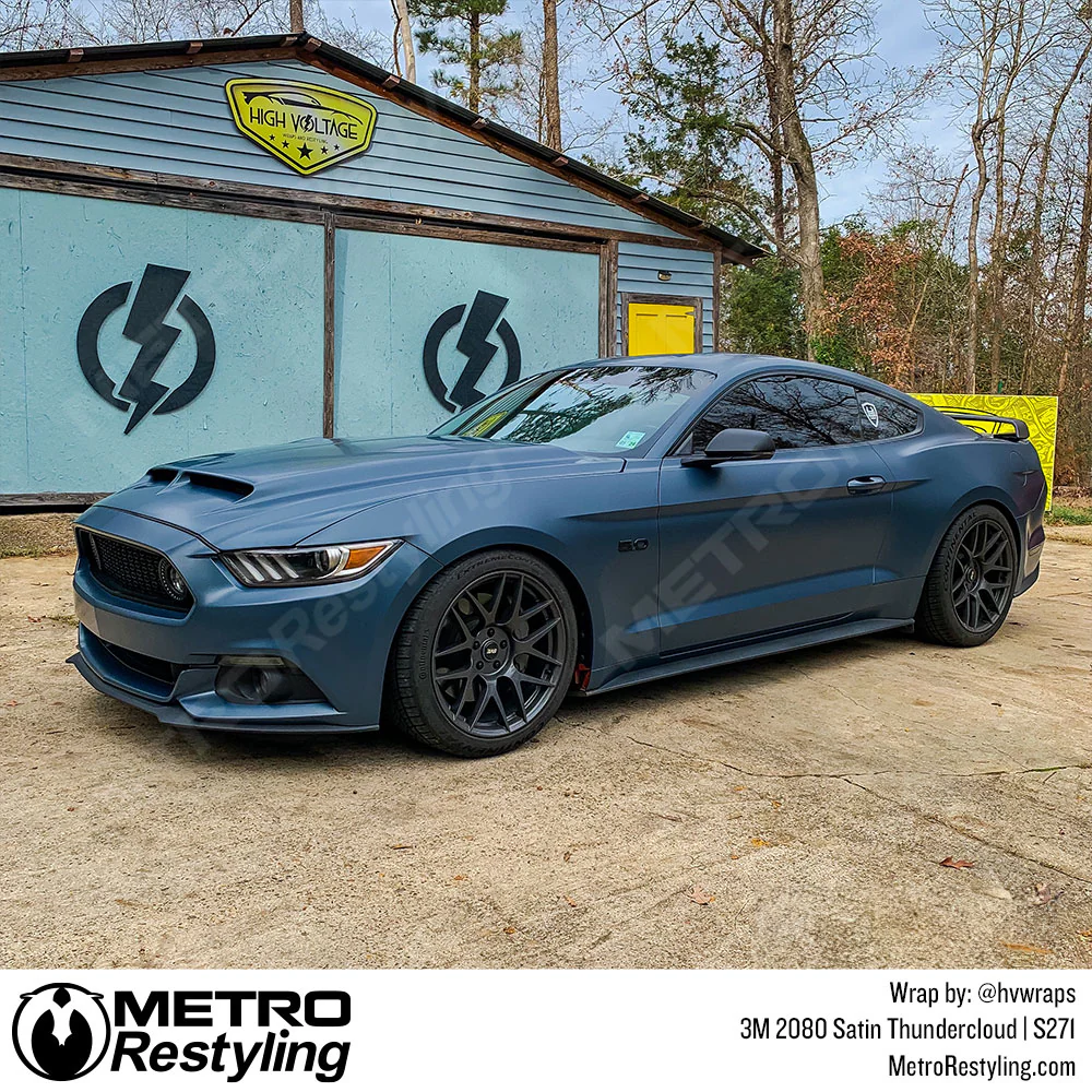 3M 2080 Satin Thundercloud Vinyl Wrap | S271 - Image 21
