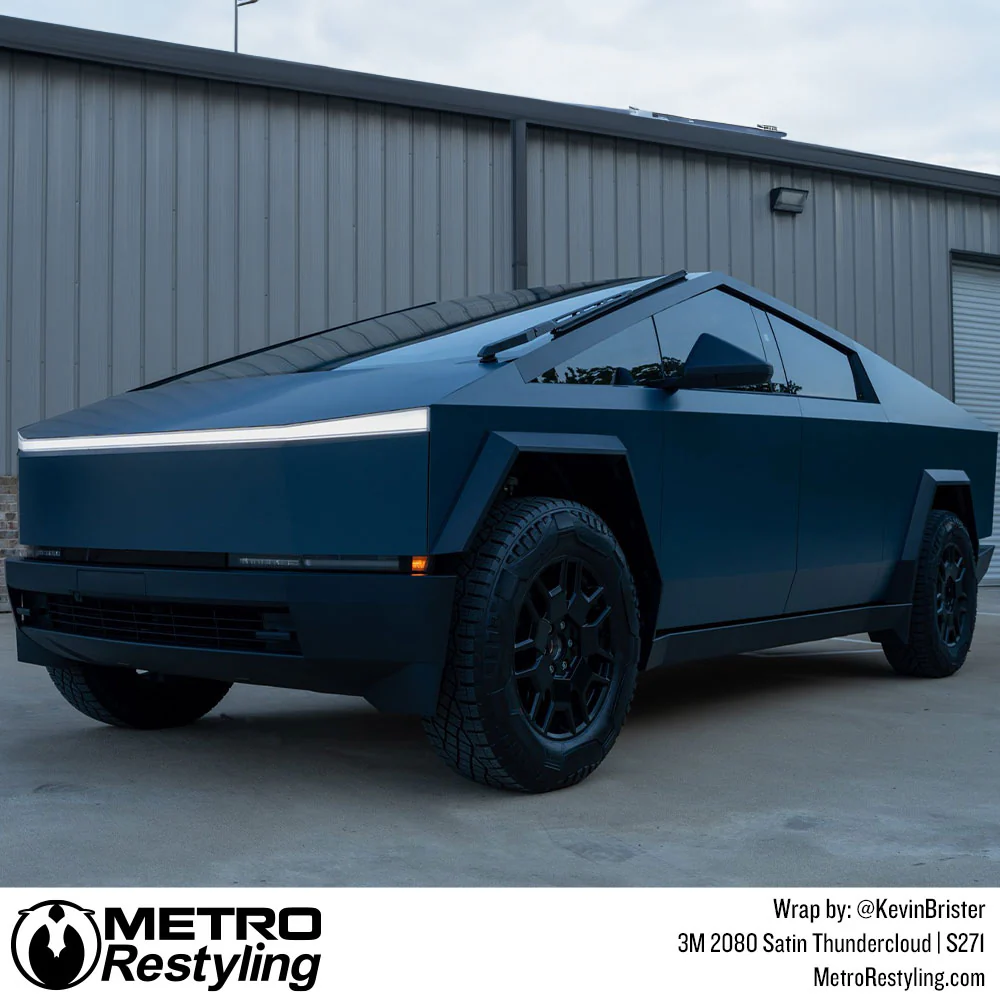 3M 2080 Satin Thundercloud Vinyl Wrap | S271 - Image 25