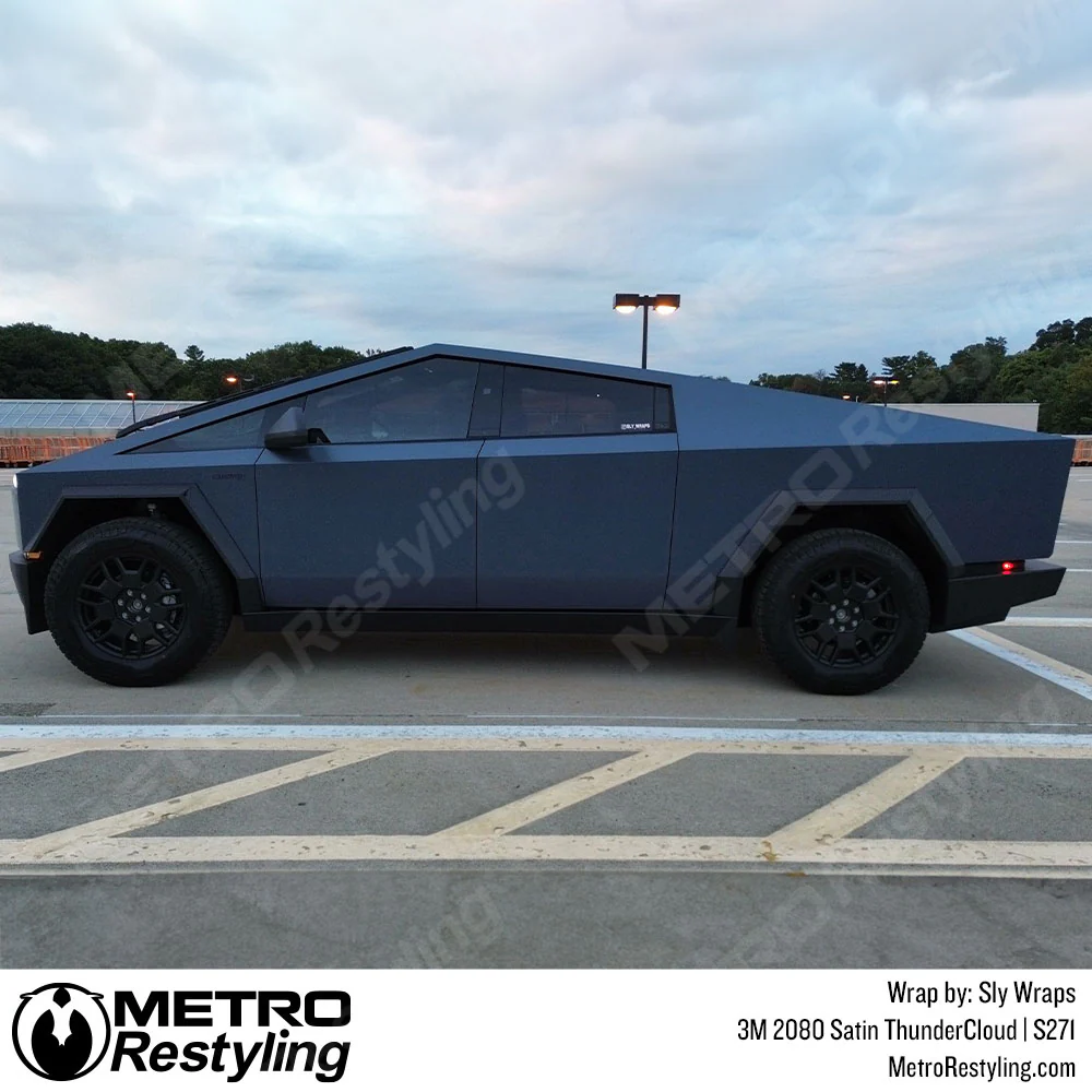 3M 2080 Satin Thundercloud Vinyl Wrap | S271 - Image 28