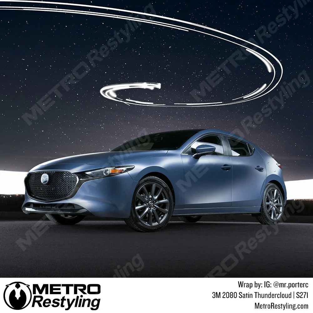 3M 2080 Satin Thundercloud Vinyl Wrap | S271 - Image 30