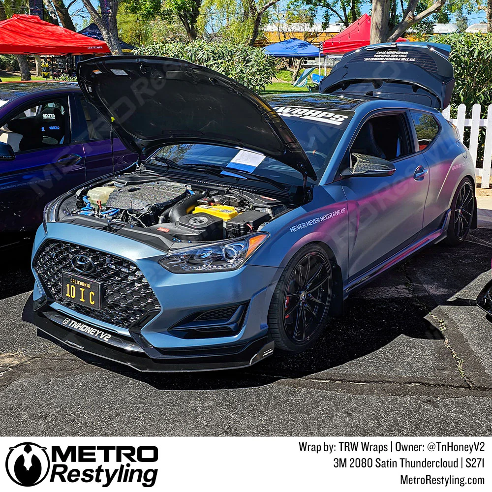 3M 2080 Satin Thundercloud Vinyl Wrap | S271 - Image 38