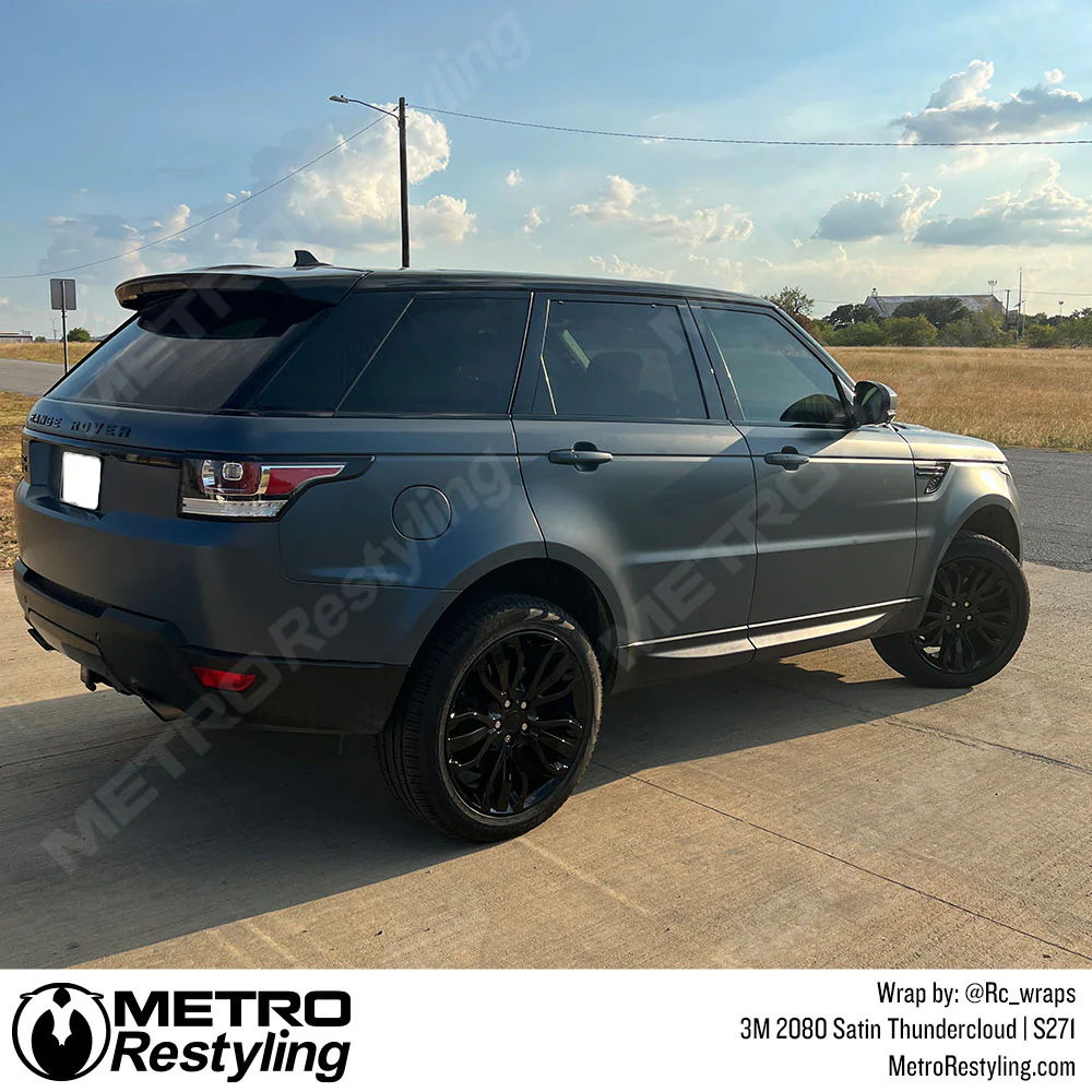 3M 2080 Satin Thundercloud Vinyl Wrap | S271 - Image 5