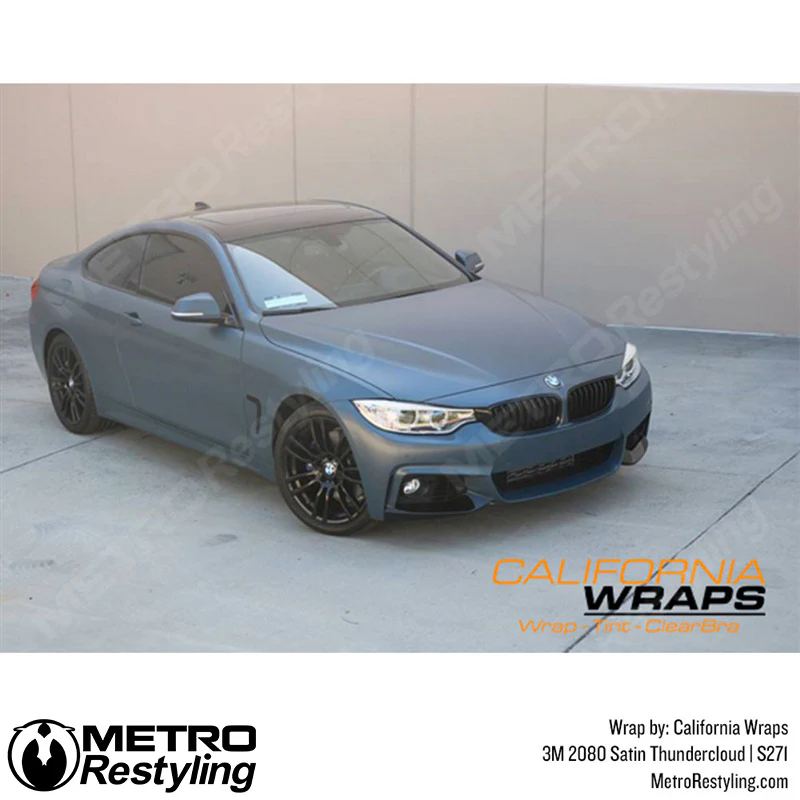 3M 2080 Satin Thundercloud Vinyl Wrap | S271 - Image 7