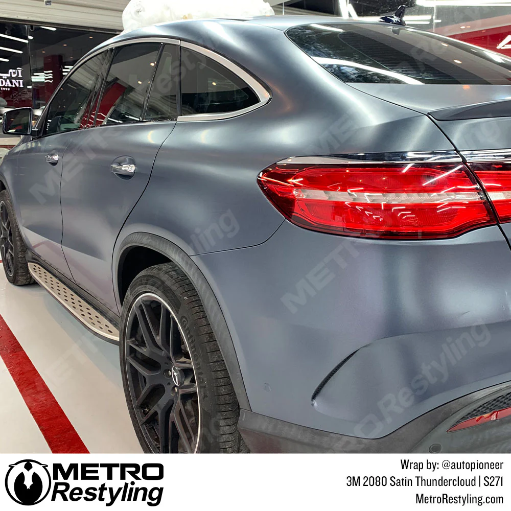 3M 2080 Satin Thundercloud Vinyl Wrap | S271 - Image 8