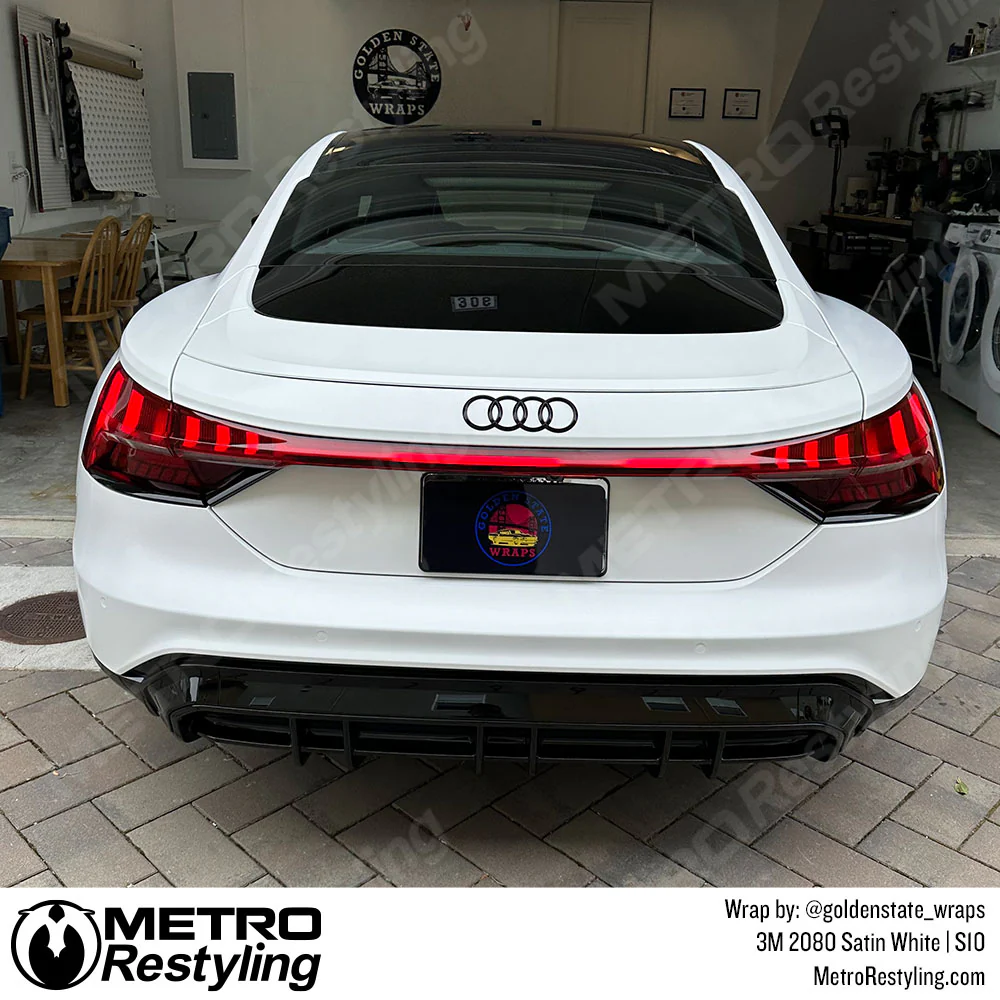 3M 2080 Satin White Vinyl Wrap | S10 - Image 10