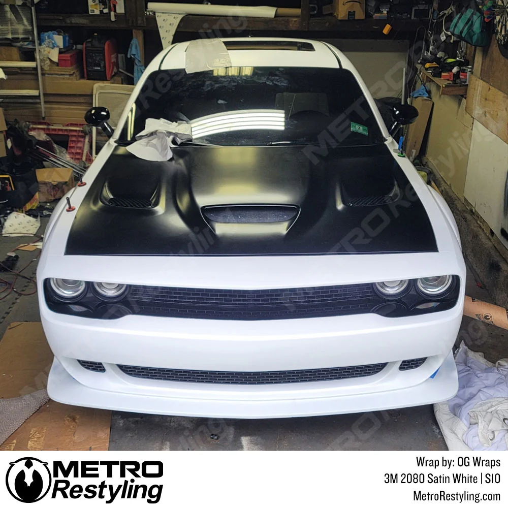 3M 2080 Satin White Vinyl Wrap | S10 - Image 15