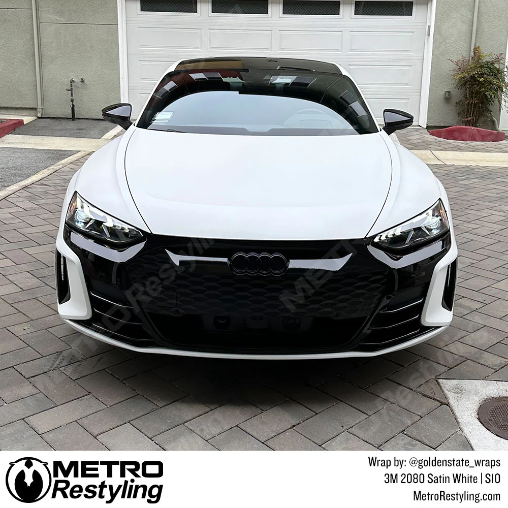 3M 2080 Satin White Vinyl Wrap | S10 - Image 9