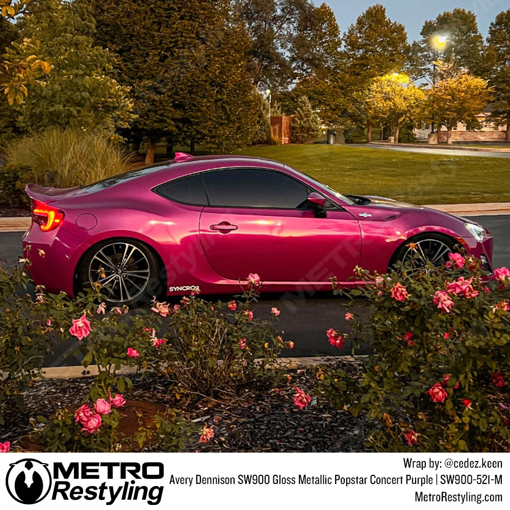 Avery Dennison SW900 Gloss Metallic Popstar Concert Purple SW900-521-M - Image 3