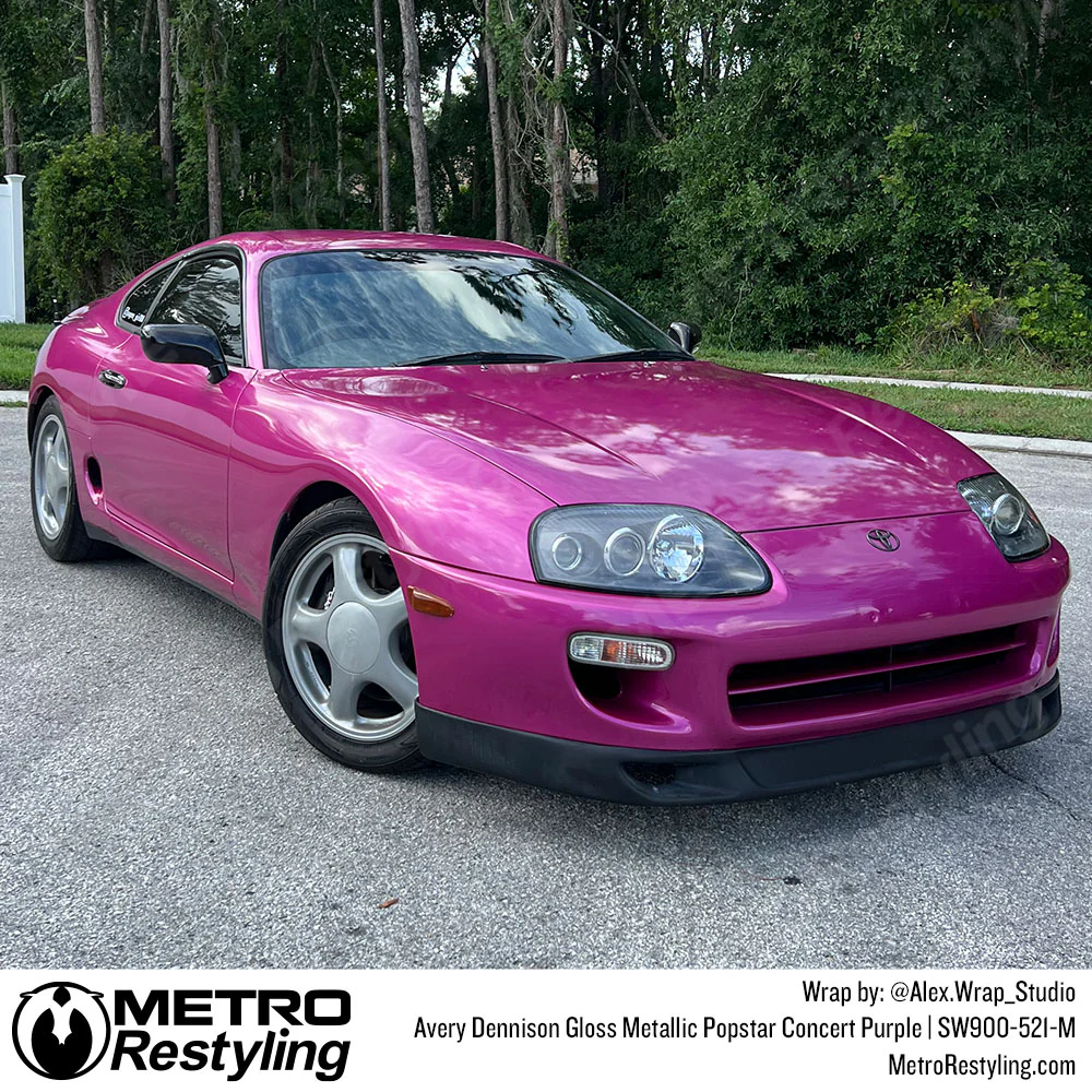 Avery Dennison SW900 Gloss Metallic Popstar Concert Purple SW900-521-M - Image 4