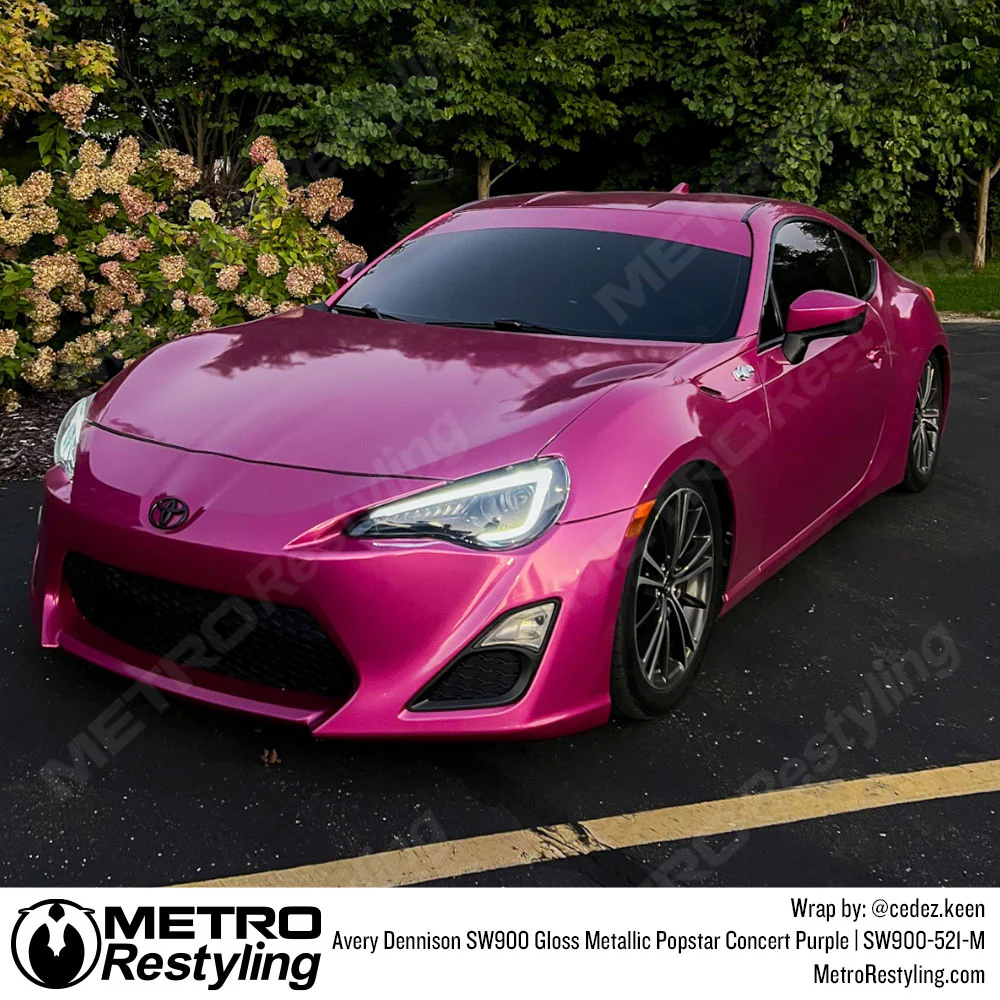 Avery Dennison SW900 Gloss Metallic Popstar Concert Purple SW900-521-M - Image 5