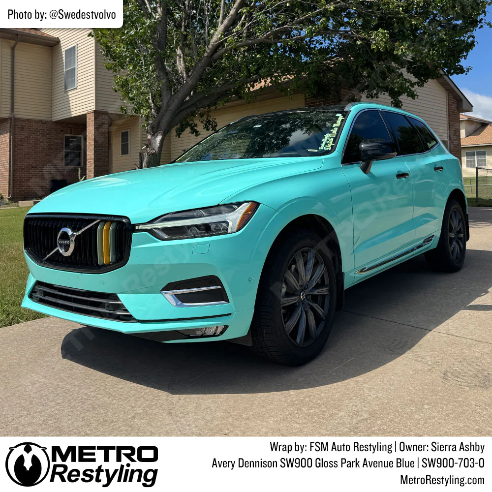 Avery Dennison SW900 Gloss Park Avenue Blue Vinyl Wrap | SW900-703-O - Image 4