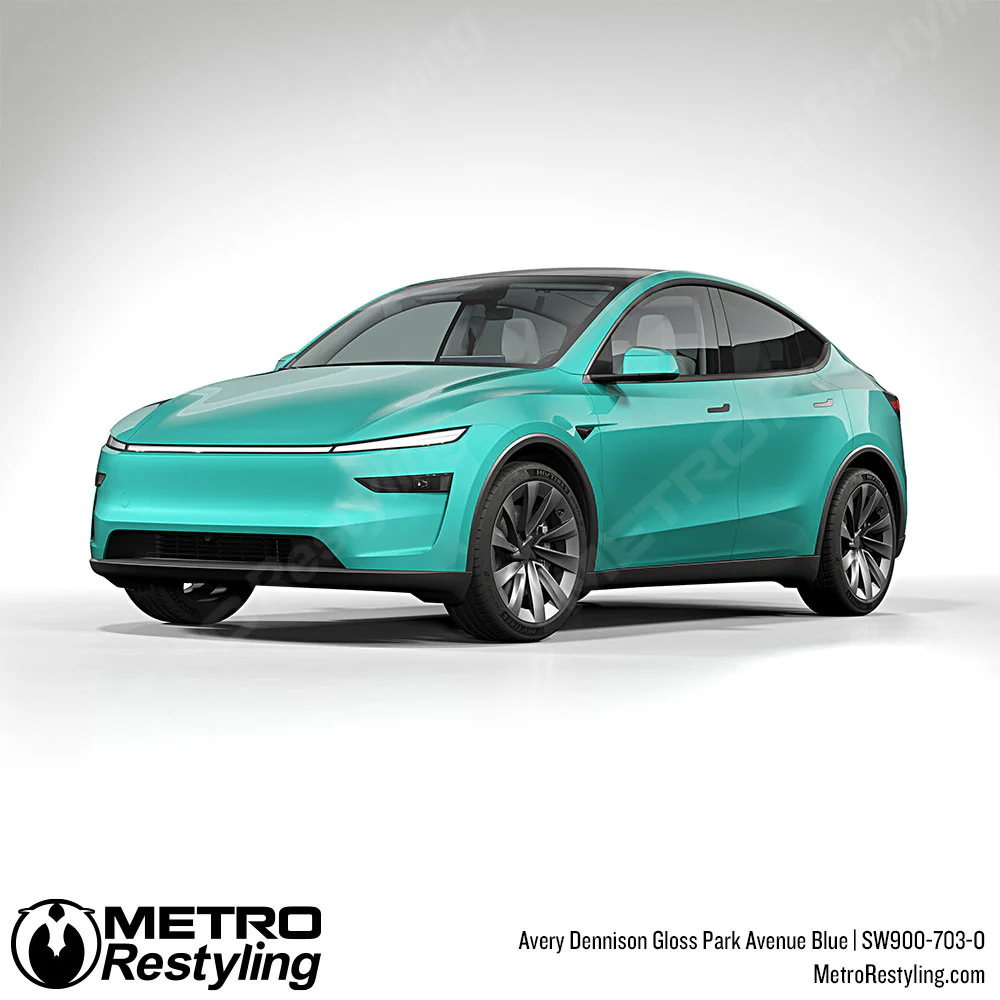 Avery Dennison SW900 Gloss Park Avenue Blue Vinyl Wrap | SW900-703-O - Image 8