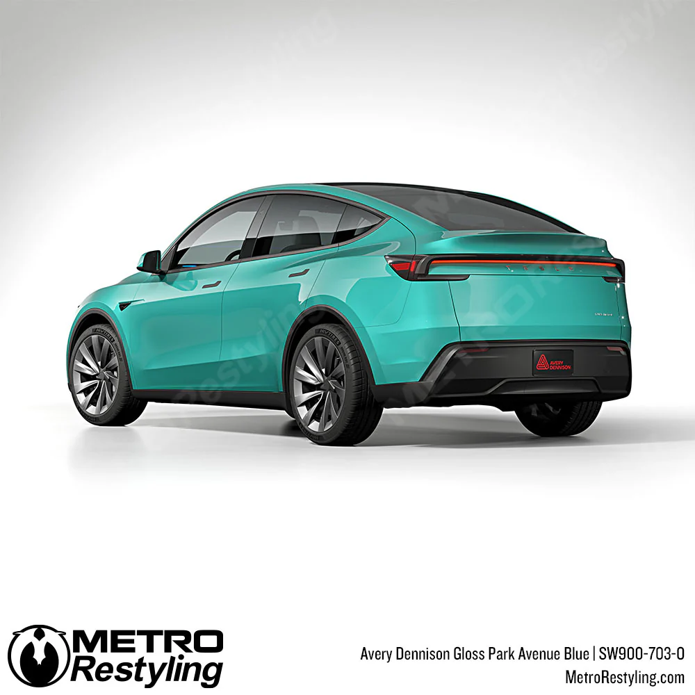 Avery Dennison SW900 Gloss Park Avenue Blue Vinyl Wrap | SW900-703-O - Image 9