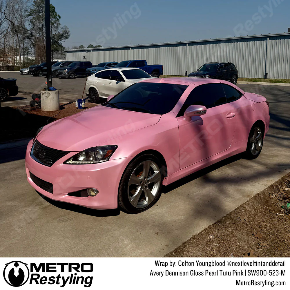 Avery Dennison SW900 Gloss Pearl Tutu Pink Vinyl Wrap | SW900-523-M - Image 3