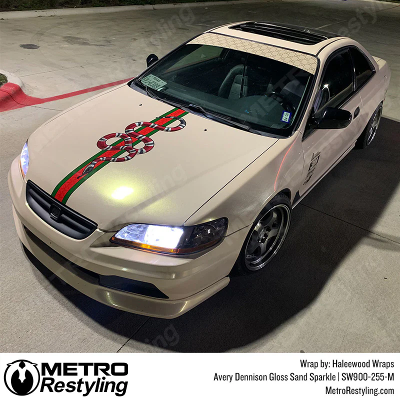 Avery Dennison SW900 Gloss Sand Sparkle Vinyl Wrap | SW900-255-M - Image 3