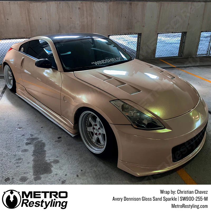 Avery Dennison SW900 Gloss Sand Sparkle Vinyl Wrap | SW900-255-M - Image 6