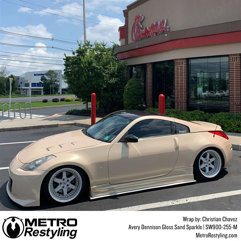 Avery Dennison SW900 Gloss Sand Sparkle Vinyl Wrap | SW900-255-M - Image 8