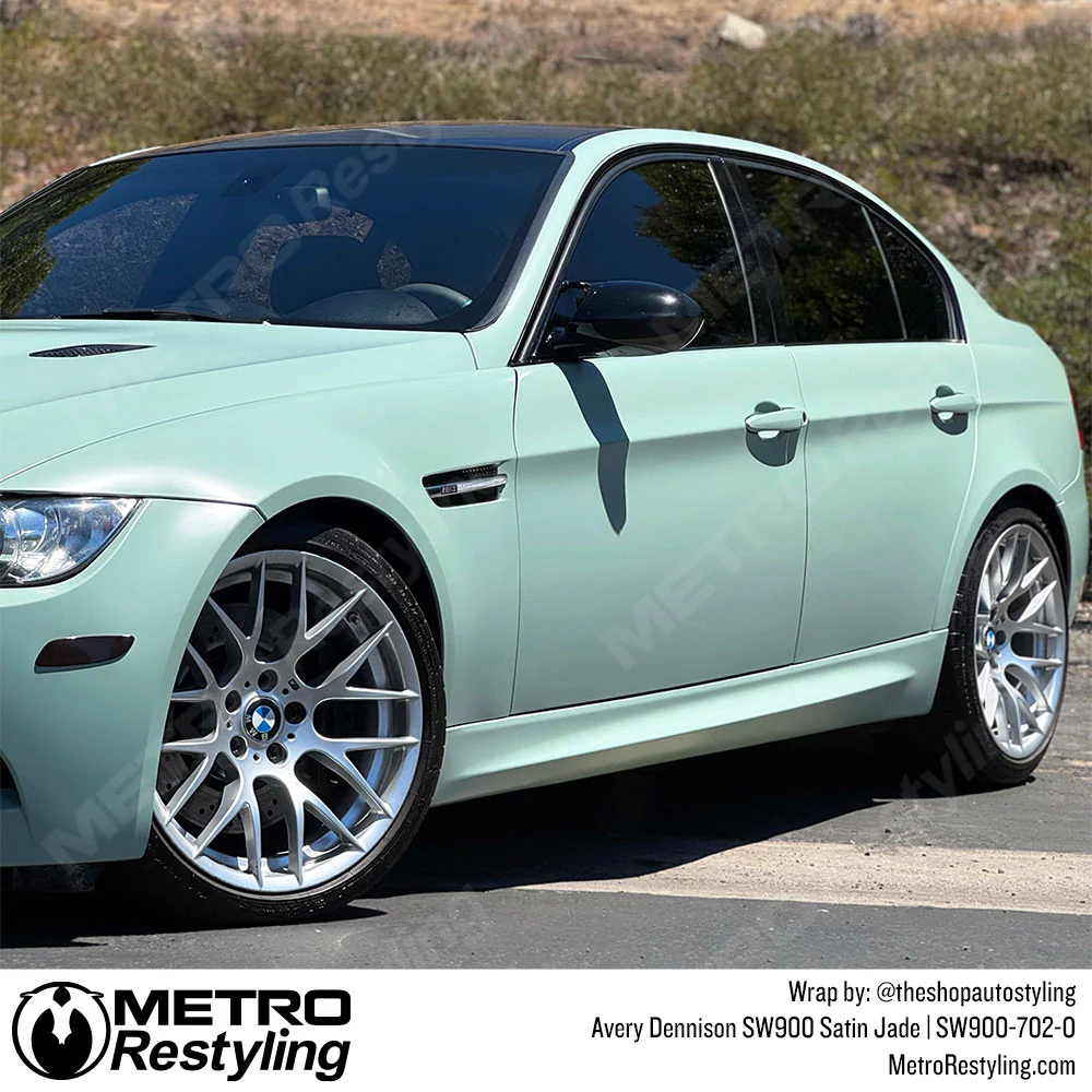 Avery Dennison SW900 Satin Jade Vinyl Wrap | SW900-702-O - Image 3