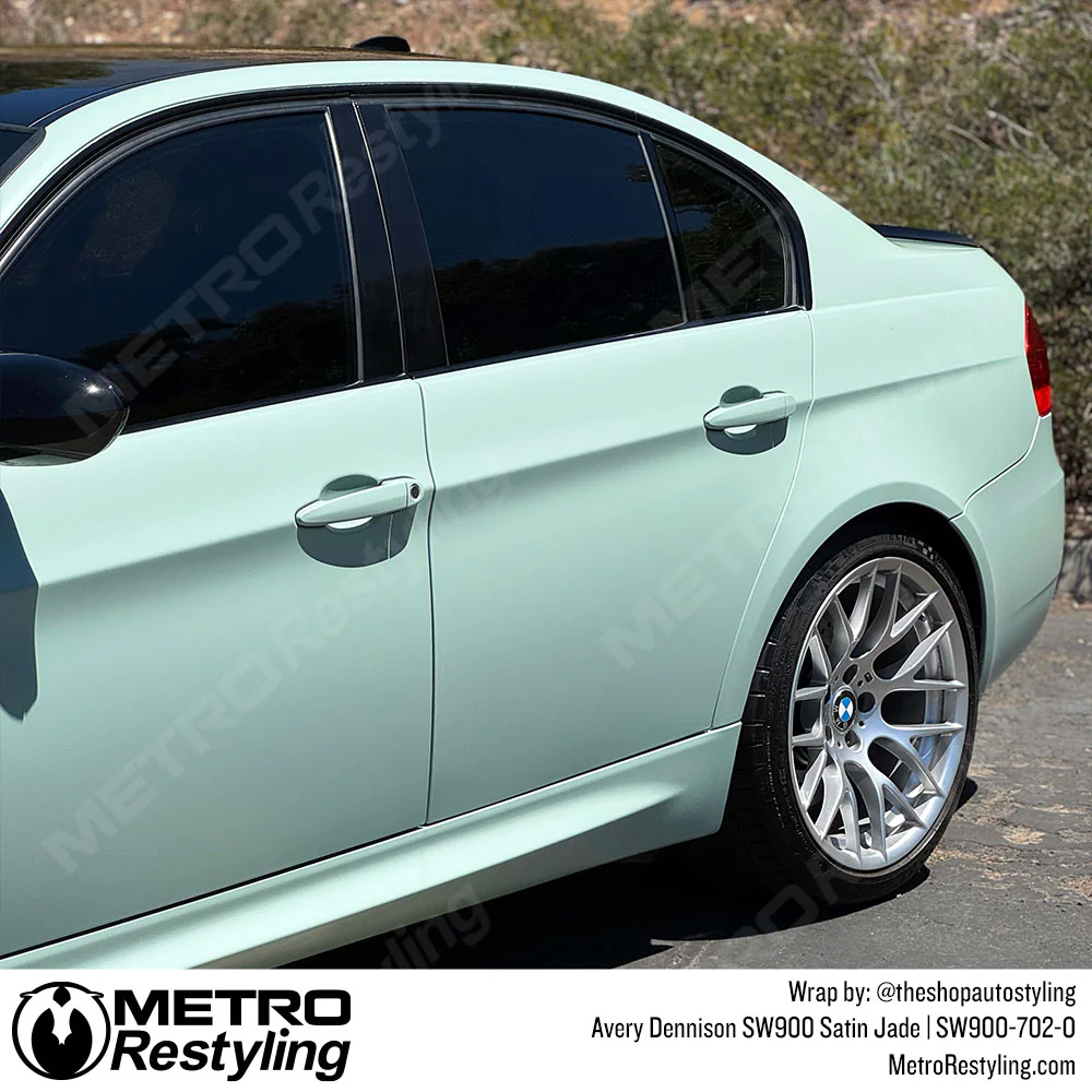 Avery Dennison SW900 Satin Jade Vinyl Wrap | SW900-702-O - Image 5