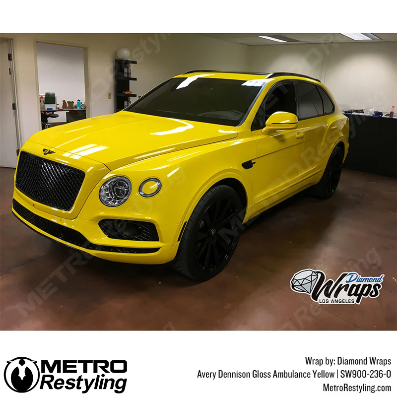 Avery Dennison SW900 Gloss Ambulance Yellow Vinyl Wrap | SW900-236-O - Image 3