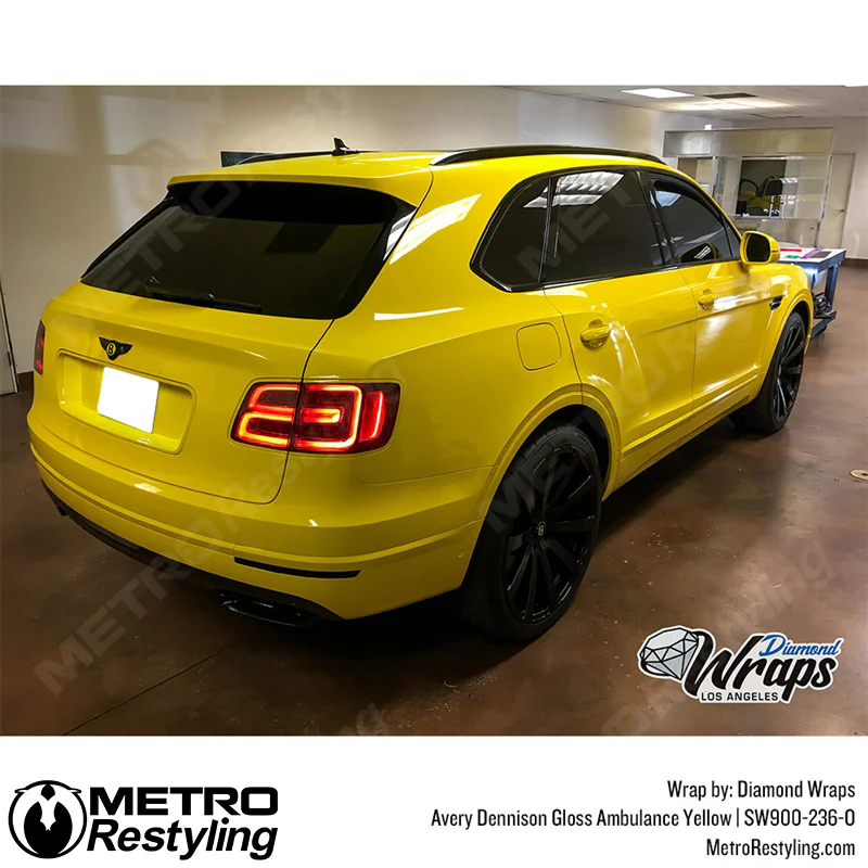 Avery Dennison SW900 Gloss Ambulance Yellow Vinyl Wrap | SW900-236-O - Image 6