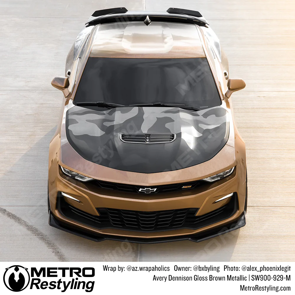 Avery Dennison SW900 Gloss Brown Metallic Vinyl Wrap | SW900-929-M - Image 5