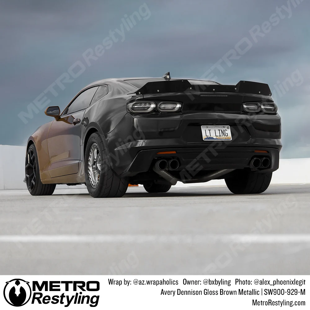 Avery Dennison SW900 Gloss Brown Metallic Vinyl Wrap | SW900-929-M - Image 6