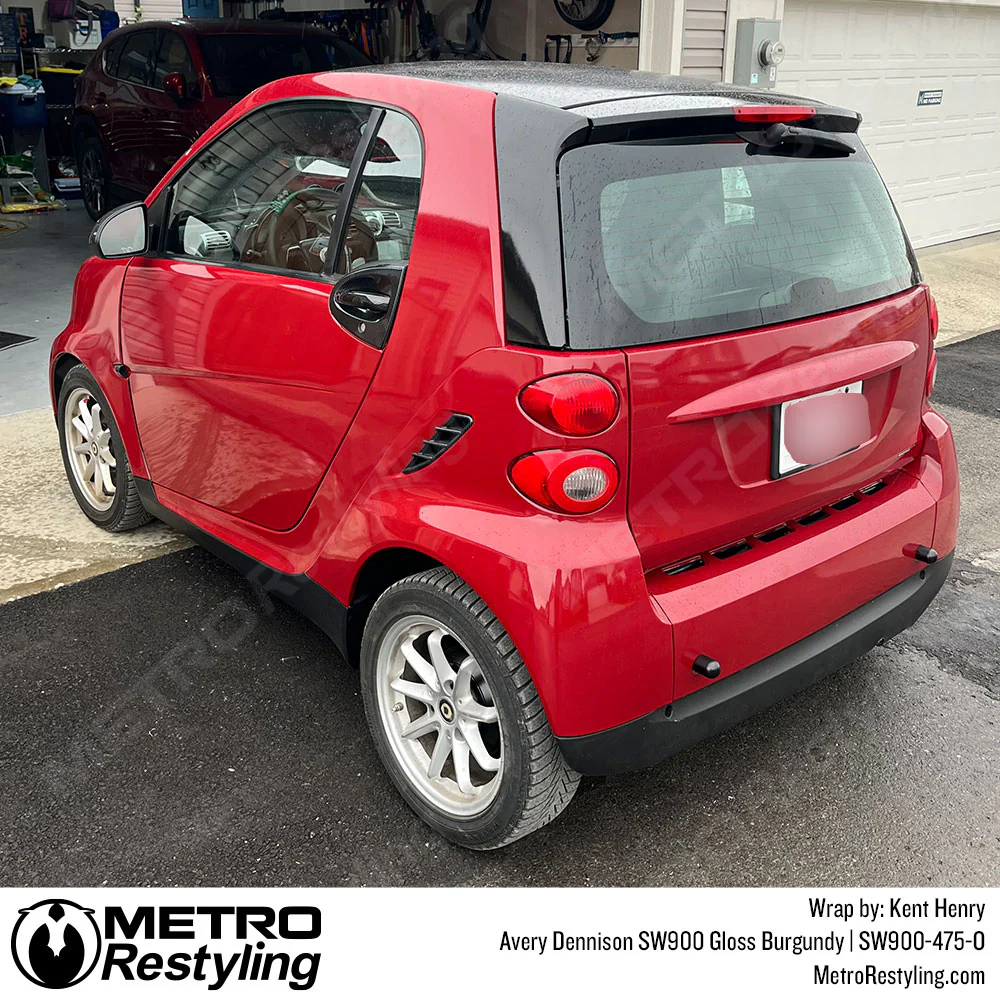 Avery Dennison SW900 Gloss Burgundy Vinyl Wrap | SW900-475-O - Image 11