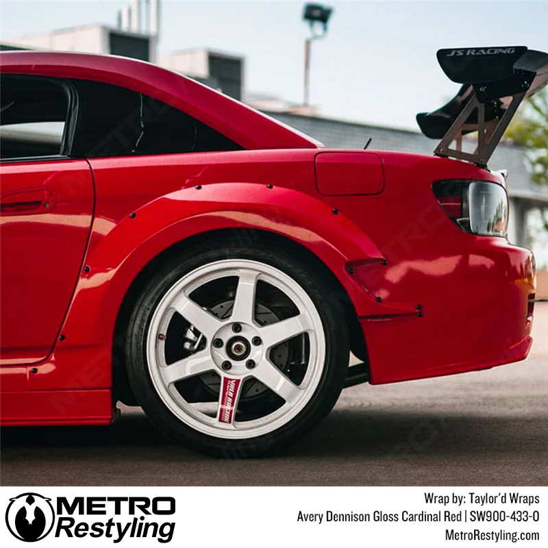 Avery Dennison SW900 Gloss Cardinal Red Vinyl Wrap | SW900-433-O - Image 4