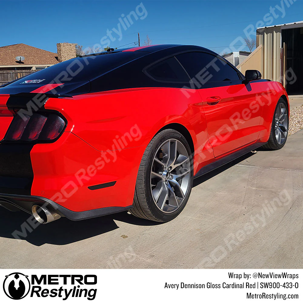 Avery Dennison SW900 Gloss Cardinal Red Vinyl Wrap | SW900-433-O - Image 6