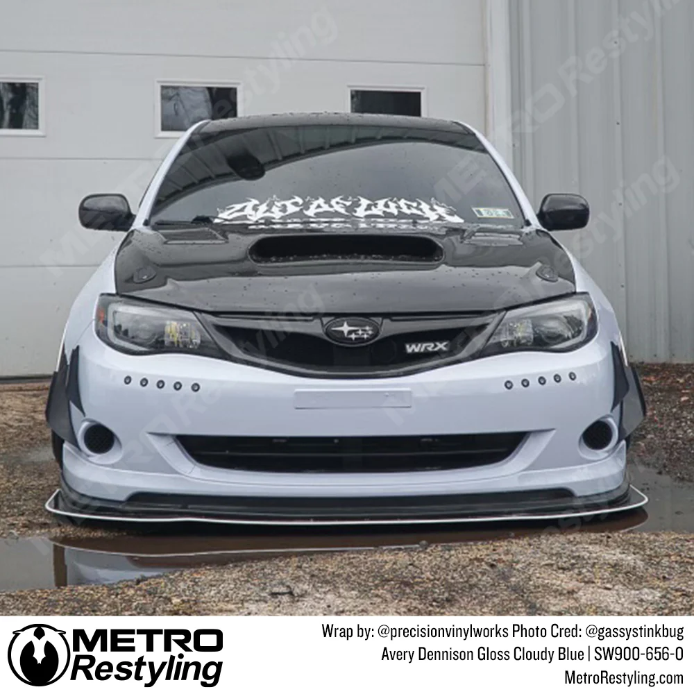 Avery Dennison SW900 Gloss Cloudy Blue Vinyl Wrap | SW900-656-O - Image 3