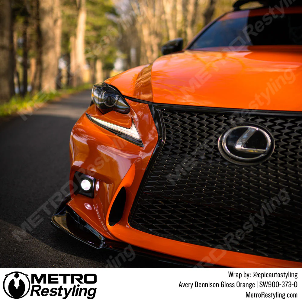 Avery Dennison SW900 Gloss Orange Vinyl Wrap | SW900-373-O - Image 11