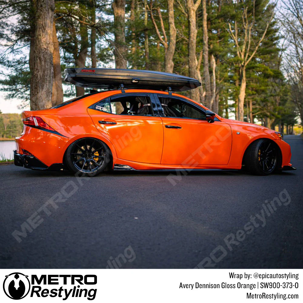 Avery Dennison SW900 Gloss Orange Vinyl Wrap | SW900-373-O - Image 14