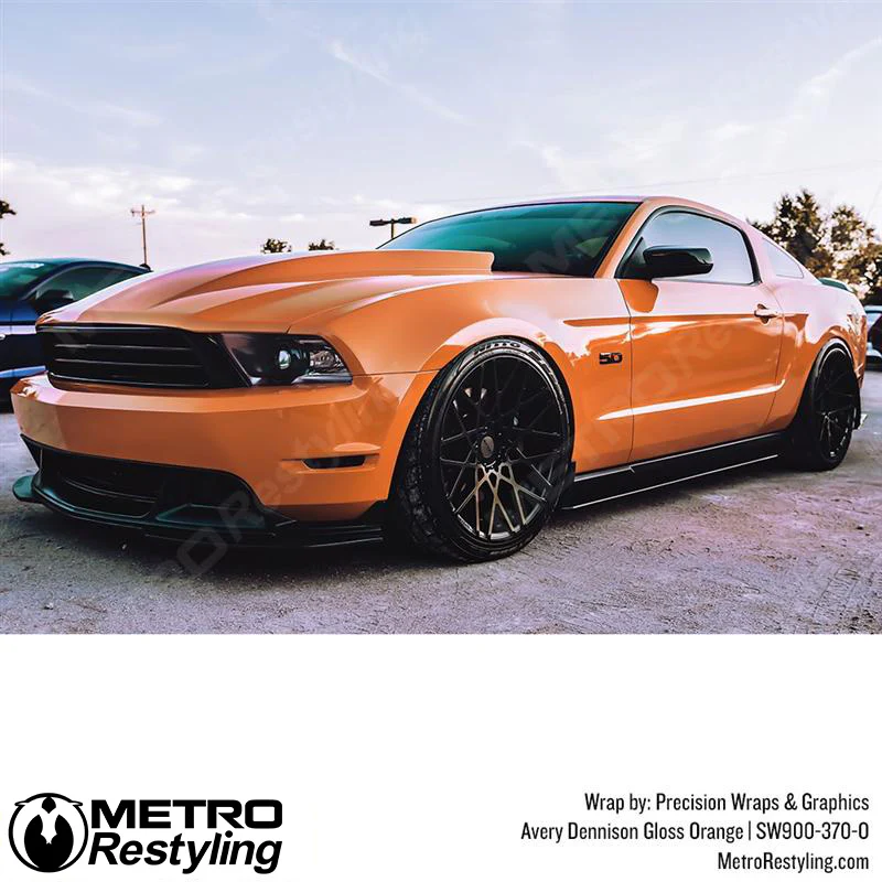 Avery Dennison SW900 Gloss Orange Vinyl Wrap | SW900-373-O - Image 15