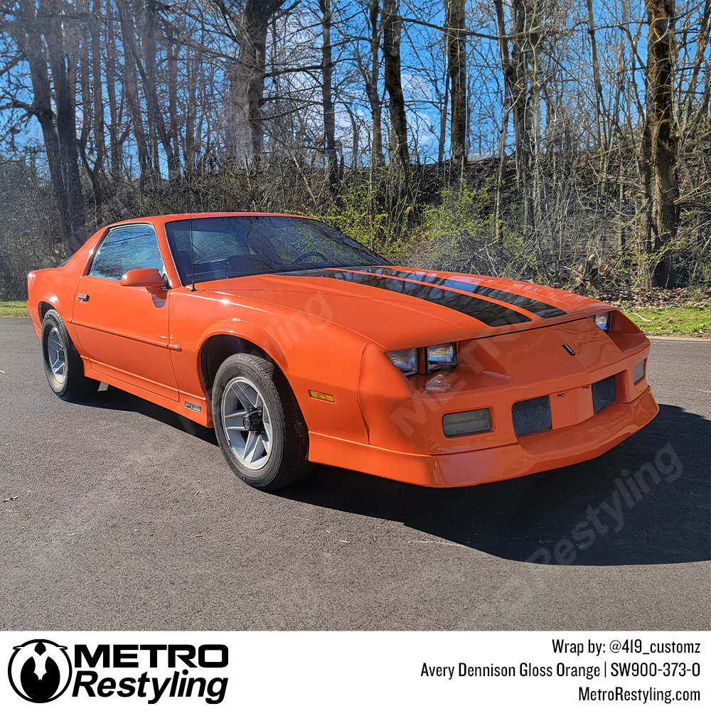 Avery Dennison SW900 Gloss Orange Vinyl Wrap | SW900-373-O - Image 22