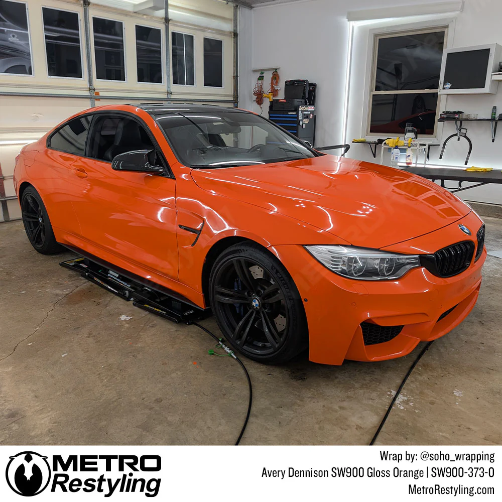 Avery Dennison SW900 Gloss Orange Vinyl Wrap | SW900-373-O - Image 26
