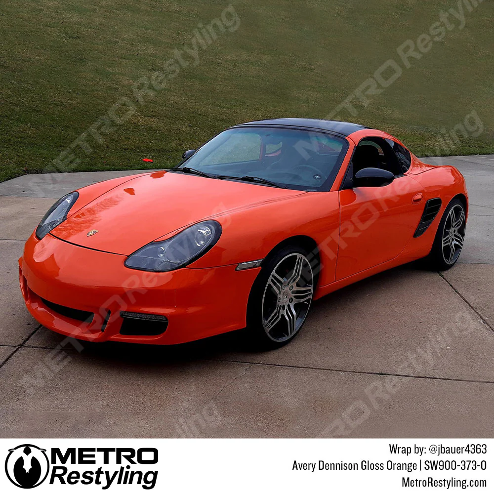 Avery Dennison SW900 Gloss Orange Vinyl Wrap | SW900-373-O - Image 6