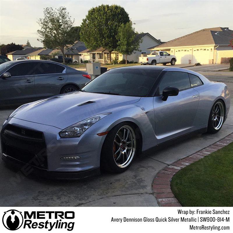 Avery Dennison SW900 Gloss Quicksilver Metallic Vinyl Wrap | SW900-816-M - Image 7